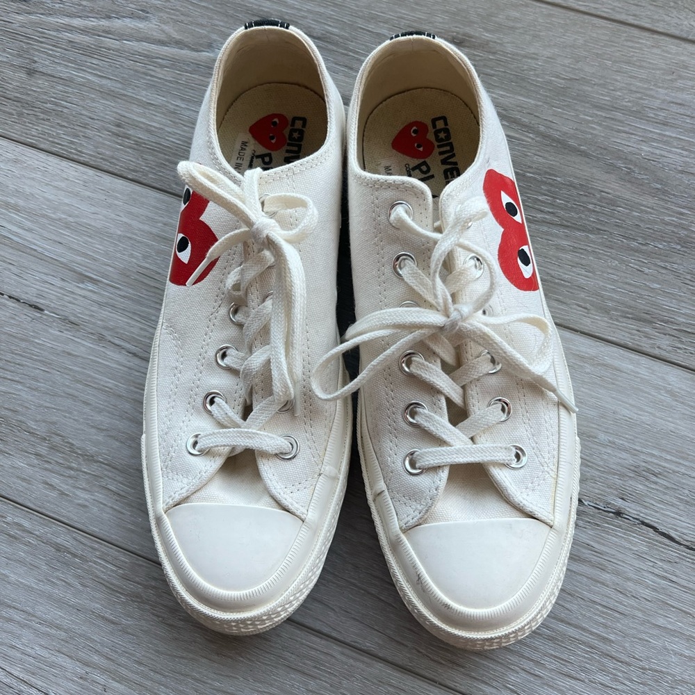 Converse x Comme Des Garçons PLAY low top sneakers